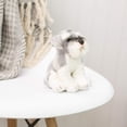 thumbnail image 2 of Puf de peluche de peluche DEMDACO Schnauzer Kids, 2 of 6