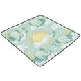 thumbnail image 7 of WOBOGO Illustration Of Cartoon Sleeping Baby Elephants Baby Playmats Extra Large Waterproof Rollable Activity Pads for Toddlers 50×50inch, 7 of 7