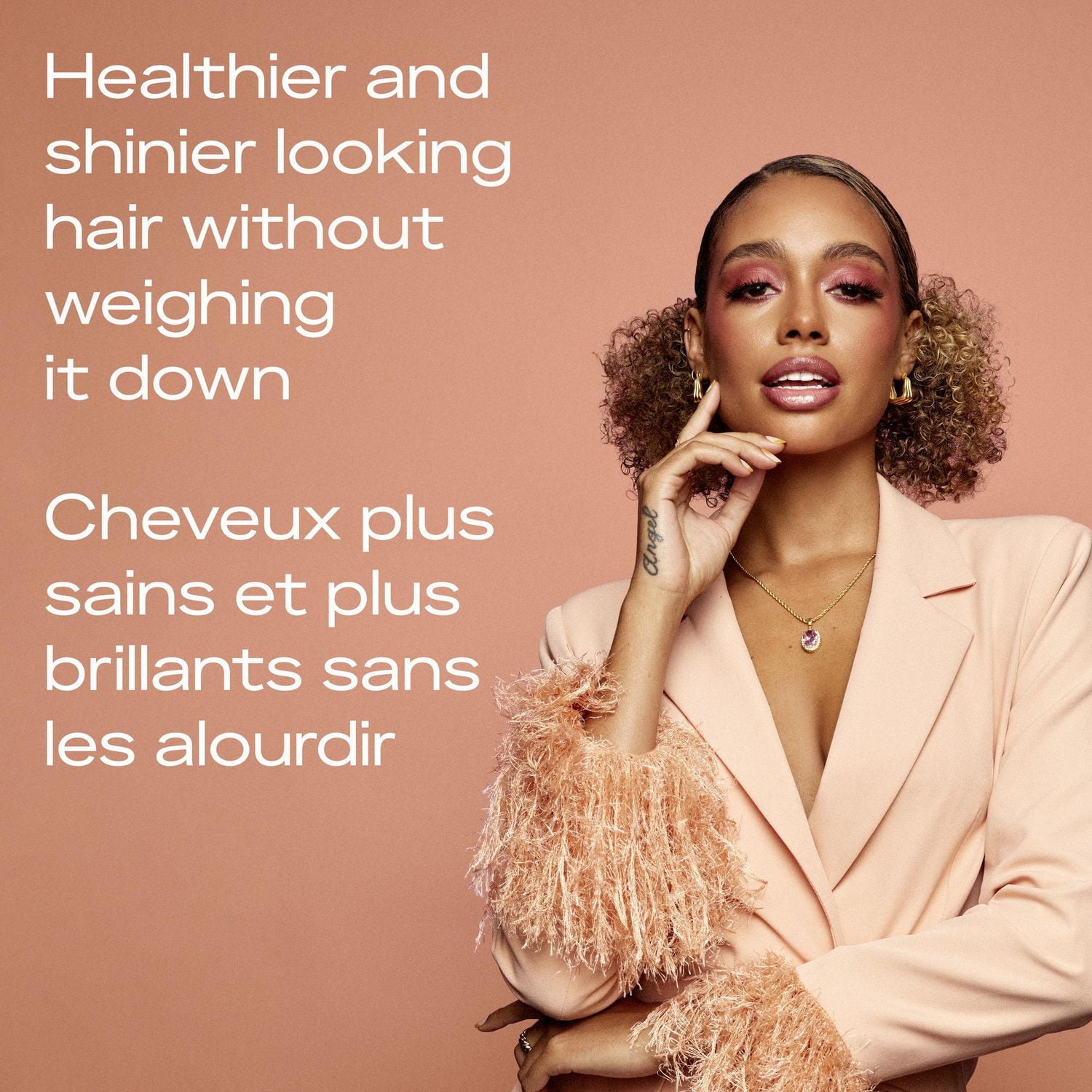 Huile pour Cheveux Lisse & Brillance SheaMoisture  Coco & Hibiscus pour une Brillance Légère et Lumineuse, 97 ml 97mL