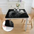 thumbnail image 2 of Awypu Majestic Lion Square Tablecloth Great for Home Kitchen/Parties/Holiday Dinner 100% Polyester Fiber 52*52, 2 of 8