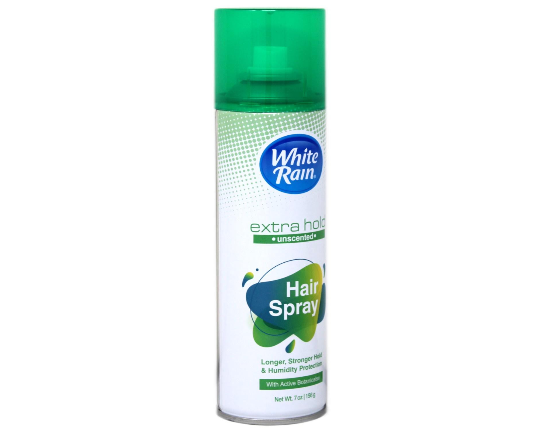 White Rain Unscented Hair Spray, Extra Hold 7 oz (Pack of 6)