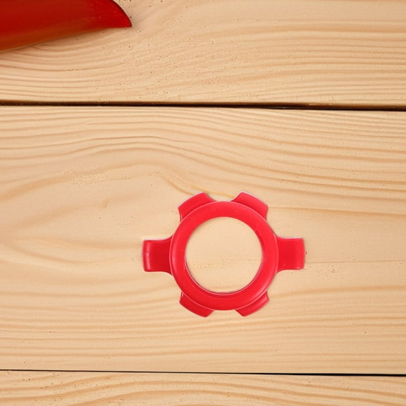 MLINS 6pcs Plastic Nut for Barbell Dumbbell Weight Lifting Fitness Training Accessories Nut for Home Gym Workout