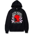 thumbnail image 2 of Sudadera con capucha de Sad Boyz de Junior H para hombre y mujer, unisex, informal, de manga larga, estilo urbano, 2 of 5