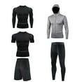 thumbnail image 1 of Chaqueta de 5 piezas para hombre Four Seasons de secado rápido para ocio y fitness + mangas largas + mangas cortas + pantalones cortos + pantalones Fridja fhjkhfk456866, 1 of 2