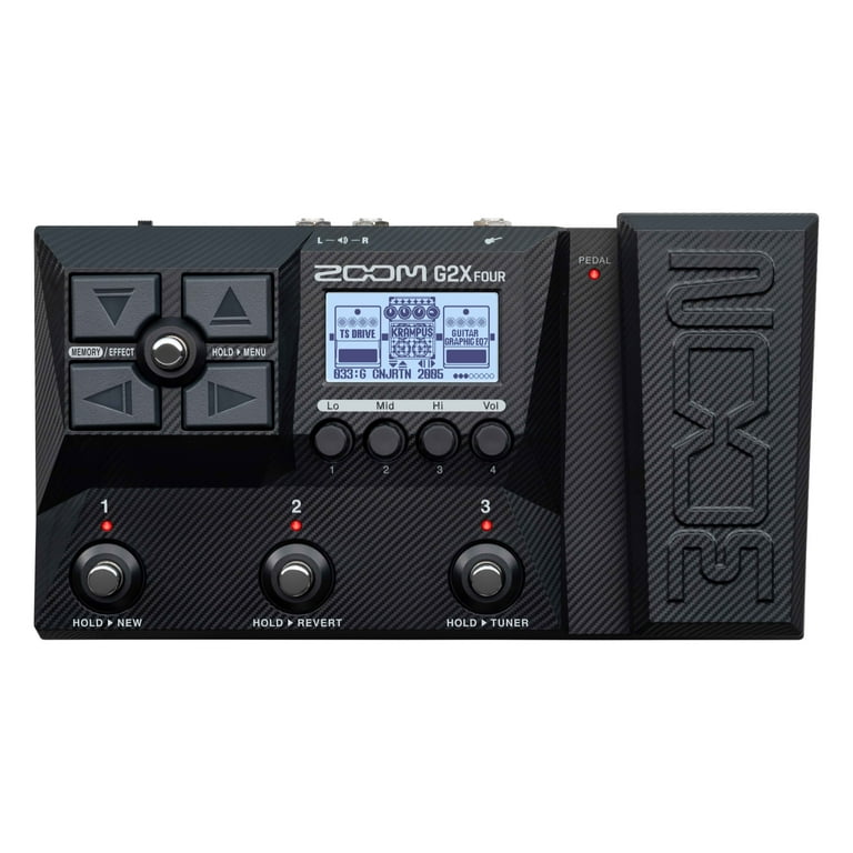 ④ぴ　　ZOOM G2 FOUR G2Four/G2XFour Multi-Effects Pedals | Buy Now | ZOOM