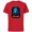 Red, variant on Disney Channel Descendants 3 Hades - Short Sleeve Cotton T-Shirt for Adults -Customized-Athletic Heather