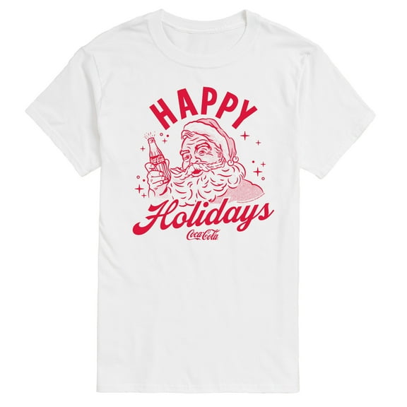 Coca-Cola - Happy Holidays - Men's Short Sleeve Graphic T-shirt