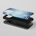 thumbnail image 2 of Snowflake For All iPhone Series Tough Phone Case Winter Theme Blue, 2 of 7