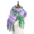 thumbnail image 3 of Bufanda cálida de invierno for mujer, chal largo, bufandas grandes, bufandas gruesas for clima frío, bufandas grandes y gruesas de gran tamaño., 3 of 5