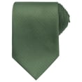 thumbnail image 1 of Corbatas de hombre INSPIRE CHIC para el Día del Padre, de color sólido, corbatas clásicas texturizadas para bodas formales, talla única, verde, 1 of 4