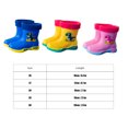 thumbnail image 3 of Toystoory Botas de lluvia impermeables para mayor comodidad - Para cualquier ocasión Lindos zapatos Rainboots Paraguas de lluvia Azul [felpa añadida] 26.1, 3 of 6