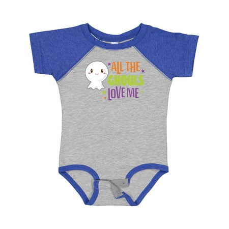 

Inktastic All the Ghouls Love Me Gift Baby Boy or Baby Girl Bodysuit