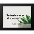 thumbnail image 2 of ArtsyQuotes 18x15 Black Modern Framed Museum Art Print Titled - Al Schneider Quote: Winning, 2 of 5