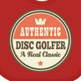 thumbnail image 4 of Inktastic Disc Golfer Vintage Classic Boys or Girls Baby Bib, 4 of 4