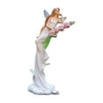 thumbnail image 4 of deevoka Lily of Valley Fairy Statue Beautiful Girl Sculpture Home Decor Collectibles Tabletop Ornament for Cabinet Shelf Desk Bedroom White, 4 of 9