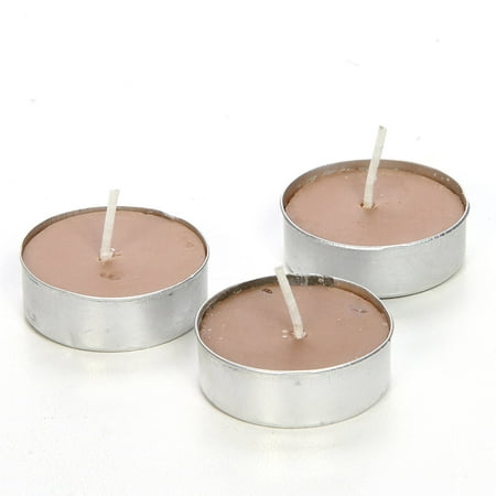 Hosley Pack of 30 Vanilla Tea Light Candles. Hand Poured Using a Wax Blend with Essential Oil Fragrance. Ideal Gift for party favor, weddings, Spa, Reiki, Meditation, (Beckley's Best Blends Candles)