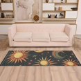 thumbnail image 2 of Yayeee Runner Rug for Bedroom 2'x6' Machine Washable Hallway Non Slip Mat, Sun Moon and Stars Pattern, 2 of 8
