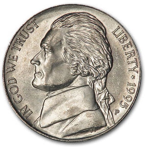 1995-P Jefferson Nickel BU