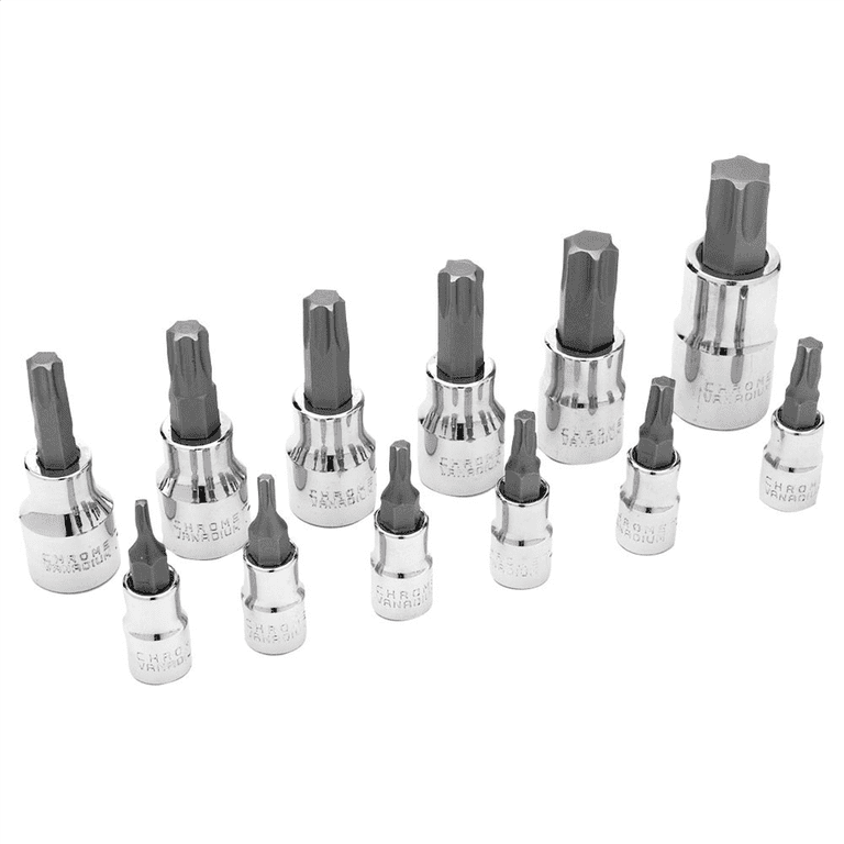 Performance Tool W38802 Star Bit Socket Set, 12-Piece - Walmart.com