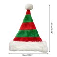thumbnail image 2 of Traditional Christmas Hat, Santa Hat, Holiday Hat for Adults,Unisex Comfort Hat for Christmas Party Cosplay Decors, 2 of 7