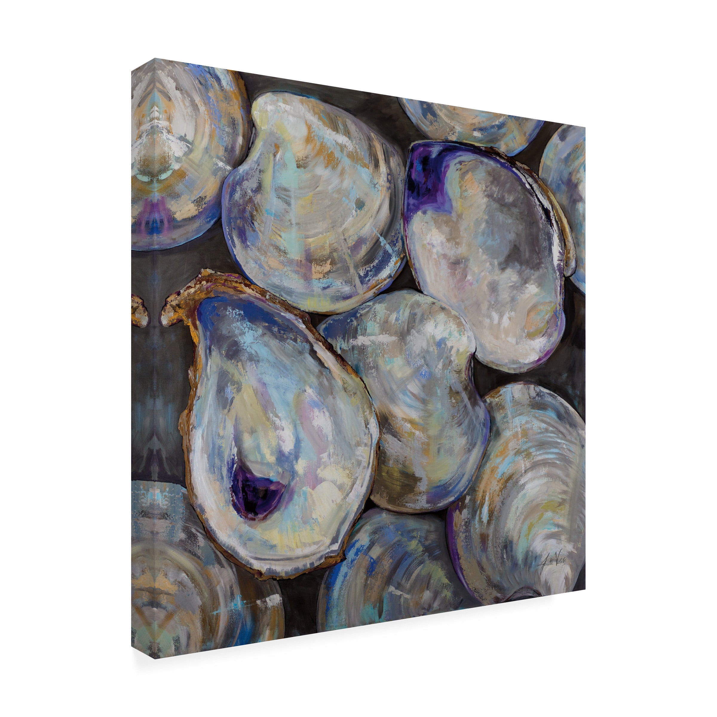 Jeanette Vertentes 'Lost Oyster' Canvas Art