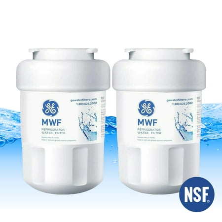 

2-Pack MWF Water Filters for Refrigerators Compatible with NSF 42 Replacement for SmartWater MWFP MWFA GWF HDX FMG-1 WFC1201 RWF1060 197D6321P006 Kenmore 9991