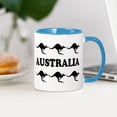 thumbnail image 3 of CafePress - Kangaroos Australia Mug - 11 oz Ceramic Mug - Novelty Coffee Tea Cup, 3 of 4