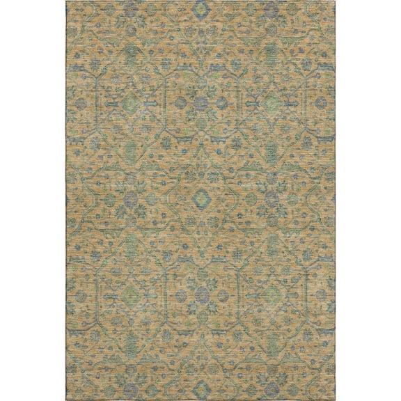 Dalyn Rugs Premium Machine Washable Mayfield AMF1131 Orange 2'6" x 3'10" Rug