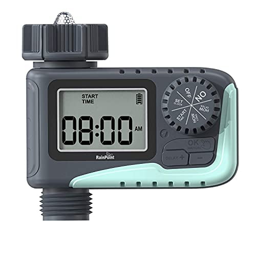 RAINPOINT Sprinkler Timer,Water Timer Programmable Garden Outdoor Hose