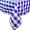 Royal & White, variant on Ultimate Textile 54 x 96-Inch Rectangular Polyester Checkered Tablecloth Royal and White