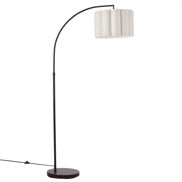Bouclair White Petal Shade Floor Lamp
