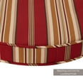 thumbnail image 4 of Greendale Home Fashions Outdoor 18'' x 18'' Round Seat Pad, Set of 2, Roma Stripe, 4 of 7