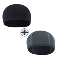 thumbnail image 3 of 2pcs Cooling Dome Skull Cap Sweat Wicking Helmet Liner Sport Motorcycle Cycling Beanie Durag Hat, 3 of 5