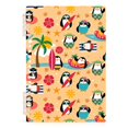 thumbnail image 7 of FORMRS 1-Subject Spiral Notebook 8" x 5" College Ruled 60 Refillable Sheet A5 Hard Cover, 2 Pack, Penguins Beach Pattern, 7 of 7