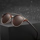 thumbnail image 2 of Gafas de sol polarizadas redondas de doble puente para hombre y mujer, con protección UV400., 2 of 5