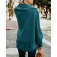 thumbnail image 4 of Sherrylily Women Open Front Kimono Cardigan Batwing Sleeve Cloak Outwear Sweaters S-XL, 4 of 4