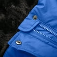 thumbnail image 5 of Long Puffer Jacket Womens - Thick Linend Winter Coats for Women Waterproof Warm Sherpa Parka Jackets, 5 of 8