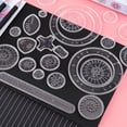 thumbnail image 3 of Variety Kaleidoscopic Set Multi-function Drawing Hollow Drawing Template Tool Drawing Flower Ruler Children Student Ruler, 3 of 9