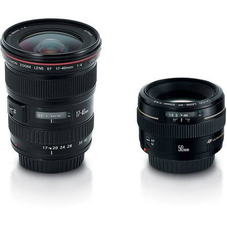 Canon Advanced Two Lens Kit with 50mm f/1.4 and 17:40mm f/4L Lenses