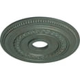 thumbnail image 3 of Ekena Millwork 18"OD x 3 3/8"ID x 7/8"P Oldham Ceiling Medallion (Fits Canopies up to 8 5/8"), Hand-Painted Cloud Burst Crackle, 3 of 6