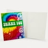 Thank Yous Card And Envelopes 8 Pack Tie Dye Fun