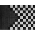 thumbnail image 1 of Ahgly Company Machine Washable Indoor Rectangle Abstract Gray Modern Area Rugs, 4' x 6', 1 of 4