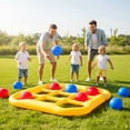 thumbnail image 5 of Gmogad Floating Tic Tac Toe Pool Game Inflatable Board Game, Pool Party Game Toy for Swimming Pool Beach Outdoor Water Games, Fun Family Game for Kids Teens Adults, 5 of 9