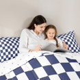 thumbnail image 5 of Castle Fairy Minimalist Buffalo Full Size Comforter Sets 3-Piece for Female Men Adults,Geometric Plaid Grid Bedding Comforter Set,Mid Century Lightweight Bedding Sets,Super Cozy Room Decor, 5 of 8