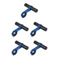 thumbnail image 3 of bedienty Mountain Bicycle Handlebar Extender Universal Handle Bar Speed Meter Holder Extension Bracket Adapter Outdoor Frame Blue Carbon Fiber 5Set, 3 of 6
