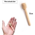 thumbnail image 4 of 30 Piezas Mini Cucharas de Miel de Madera Palillo para Revolver Miel de 8 cm para Cocina y Comedor, 4 of 5