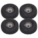 thumbnail image 2 of Rueda RC, 4 neumáticos RC de 1,9 pulgadas Accesorios de actualización RC Neumáticos RC Rendimiento sólido, 2 of 8