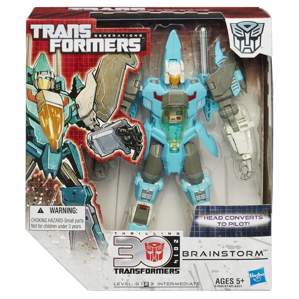 Transformers Generations Brainstorm Complete Voyager 30th Anniversary 