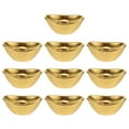 thumbnail image 1 of 10 Pcs Mini Maison Lingot d'Or Miniature Lingot d'Or Accessoires de Richesse Chinoise, 1 of 8