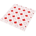 thumbnail image 2 of Way to Celebrate! Red And White Maple Leaf Paper Luncheon Napkins, 18ct, 2 of 6
